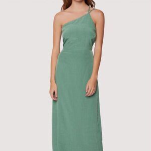Lost + Wander * Size M * Green asymmetrical dress